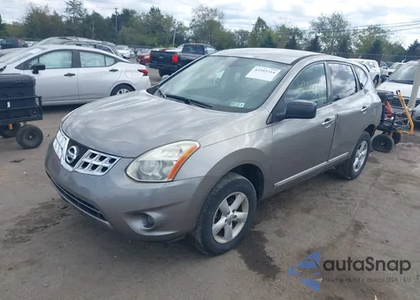 2012 Nissan Rogue S из США, поврежденный, VIN JN8AS5MV6CW700399